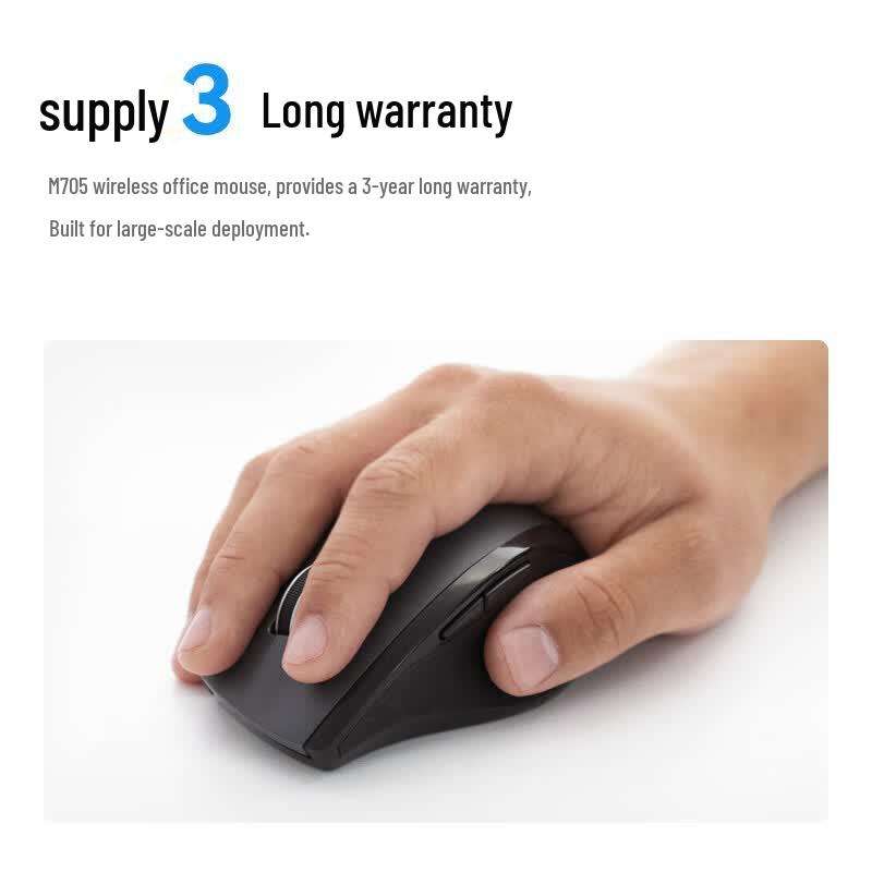 Logitech M705 Wireless Dual-Mode Ergonomic Laser Mouse