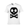 Cute Skull and Crossbones black icon symbol cute distressed TShirt man tshirt essential t shirt TShirt