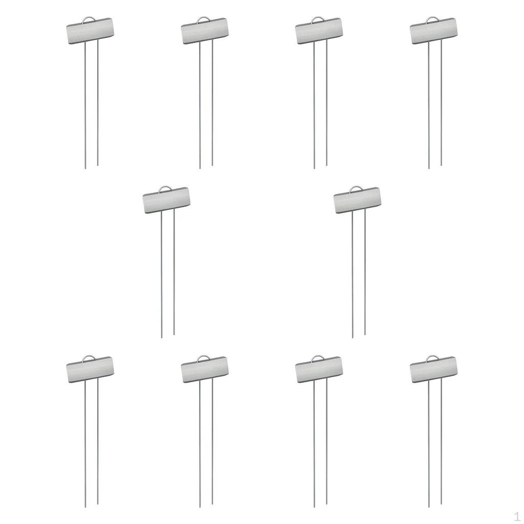 10 stück Garten Etiketten Pflanzen Sämling Stake Anlage Kategorie Tag Stakes für Kraut Blume