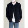 Men S Casual Loose Lapel Long Sleeve Knit Cardigan For Autumn Winter