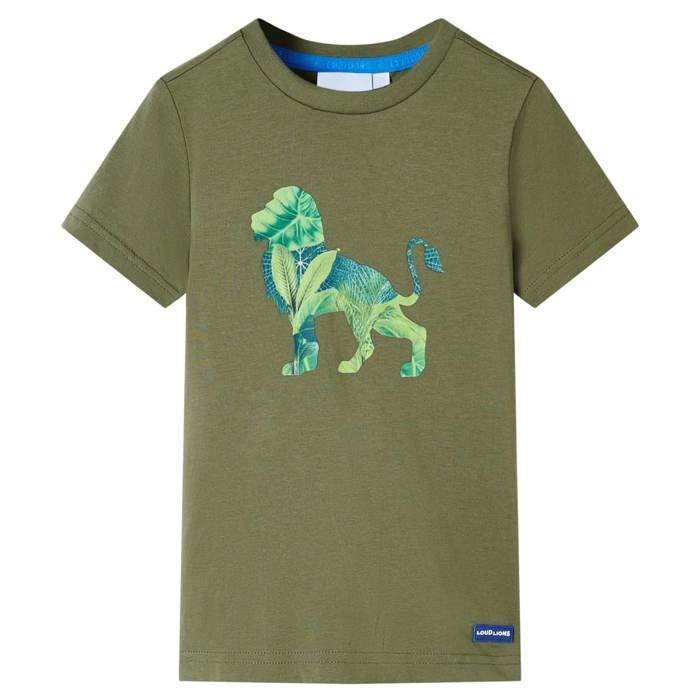 Khaki T-shirt for Children 92/104/116/128/140