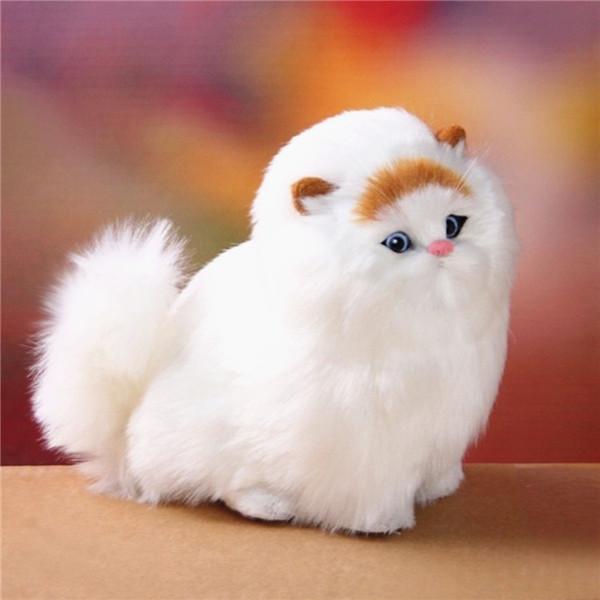 Simulation Sound Cat Stuffed Plush Sounding Cats Toys Soft Electric Cute Simulation Cat Plush Toy