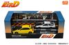 INTERALLIED Initial D Set Tomoyuki Toudou Shokai Civic Takumi Fujiwara Trueno Completed MODELER'S 1/64 Vol.12, Tate, (EK9) & (AE86)