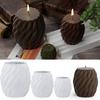 3D Rotating Raindrops Silicone Candle Mold DIY Art Abstract Crafts Scented Candles Soap Molds Making Plaster Resin Casting Molds