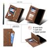 S24 S25 Ultra 5G Zipper Wallet Case RFID Leather Card Crossbody Coque for Samsung Galaxy S25 Edge S24 Plus 25 S 24 FE Flip Cover