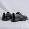 Brock Leather Shoes Retro Casual Small Leather Shoes Business Platform Trend 20351-R