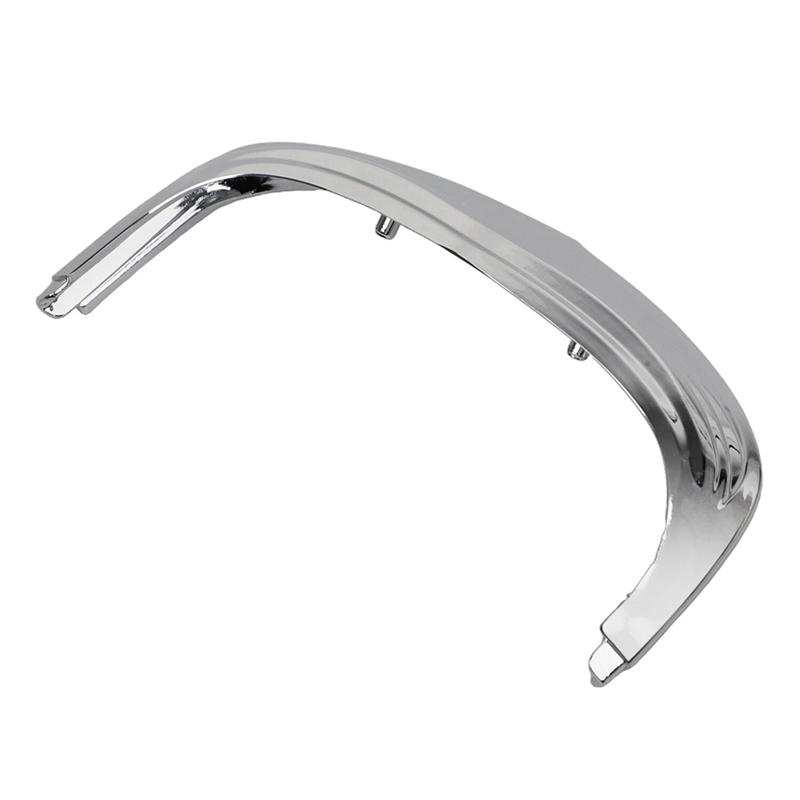 Motorcycle Front Fender Tip Trim For Softail Deluxe FLSTN Motorcycle Accessories ChromePlated Silver