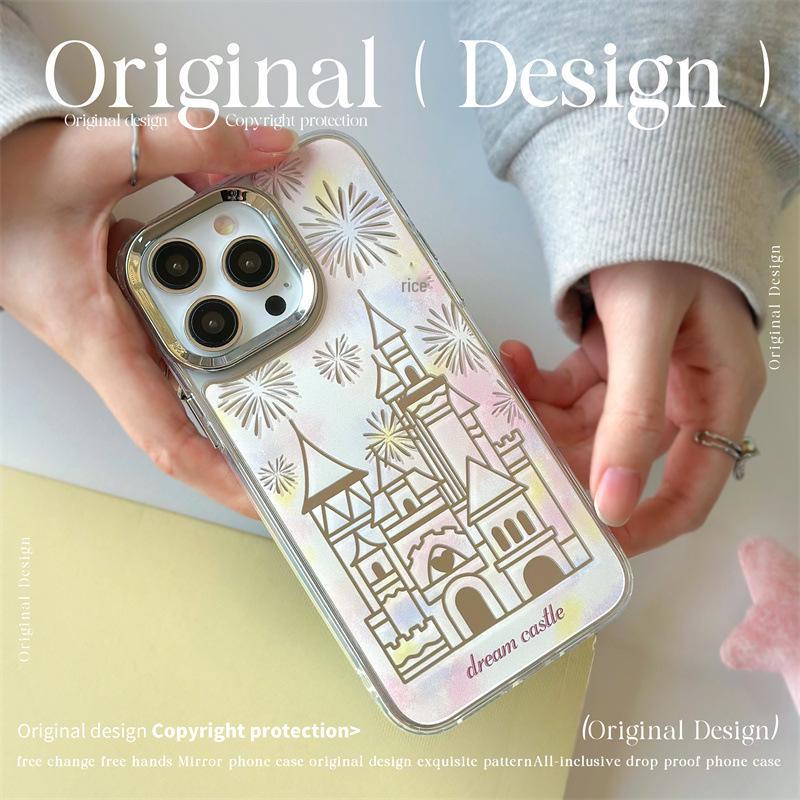 Zhitai Apple iPhone Case: Fits iPhone 15 Pro, 14, 13, 12, 16Pro Max, XS - 3-in-1 Mirror Design