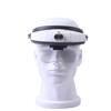 Headband Magnifying Glass with Led Lamp Magnifier for Beekeeping Equipment 1.0-6.0X Multiple Magnification Mirror with 5 Lens
