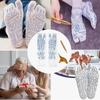 Foot Massage Socks Foot Reflexology Socks with Massage Tools(Women - Small)