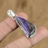 Birthday Gift For Her Natural Russian Charoite Gemstone Pendant 925 Silver