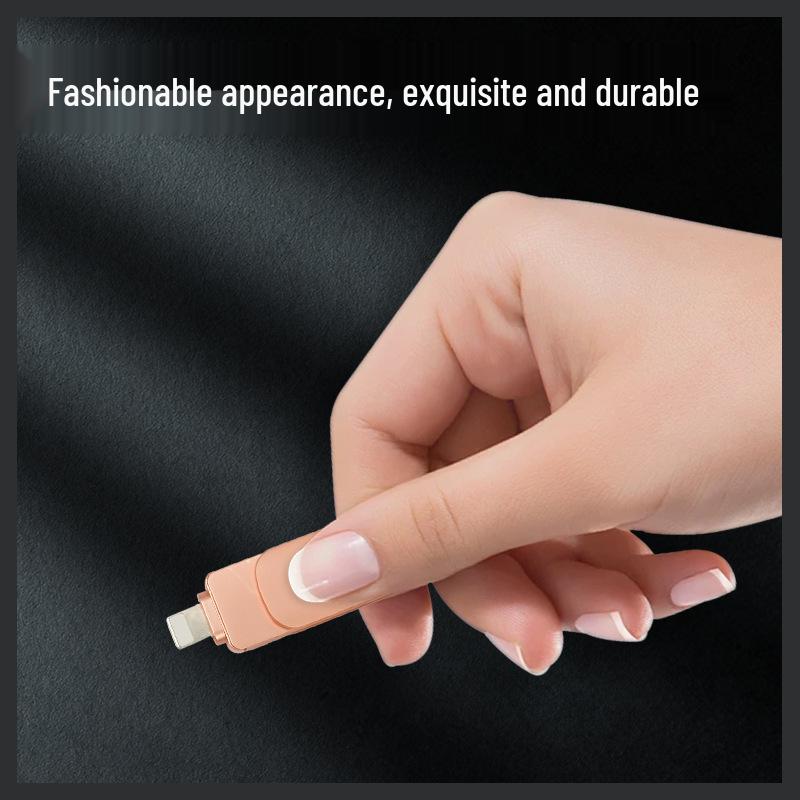 Apple TYPE-C Car and Mobile U Disk - Dual Interface, Rotating, Large Capacity, 8GB