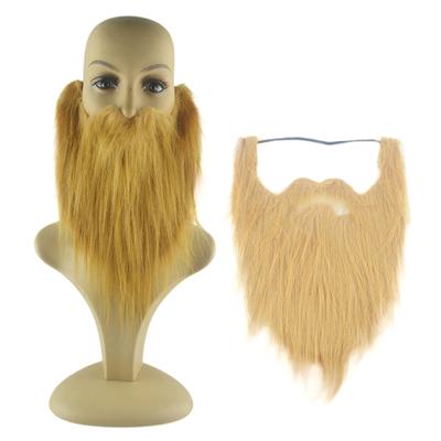 Diy Fancy Dress Barbă falsă Barbă lungă cu pufă Simulare de accesorii pentru costume de cosplay