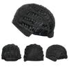YOVEKAT Halloween Men's Black 80s Rocker Heavy Metal Punk Curly Wig Cosplay Costume Fancy Dress for Party
