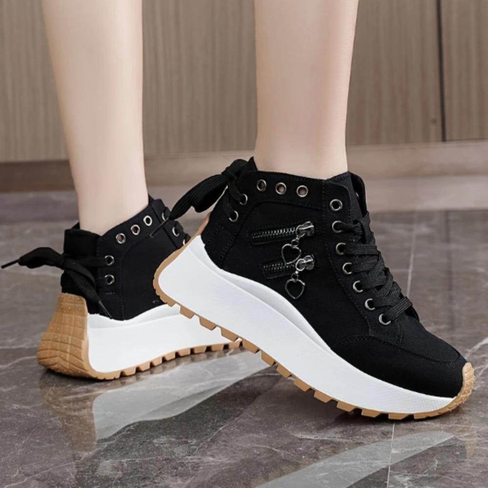 Designer Women Sneakers High Top Denim Canvas Shoes Platform Sneakers