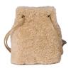 Miu Miu Adjustable Shoulder Strap Metal Logo Lambskin Crossbody Bag Women bags Camel 5NF460_AF7T_F0036
