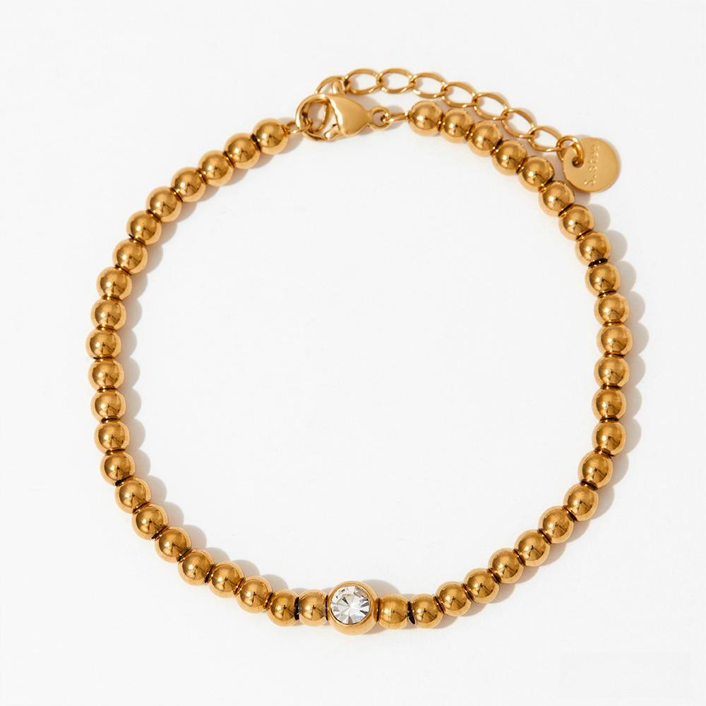 Fashionable Stainless Steel Plated Multi Layer Stackable Bracelet Elegant Versatile Jewelry for Women