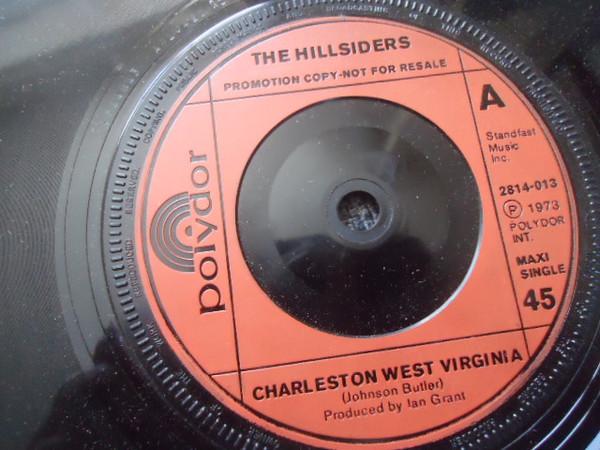 7inch Record HILLSIDERS, JEANNIE C. RILEY, TOMPA - Charleston West Virginia / Manhatta 2814013 POLYDOR 1973 UK Rock Used