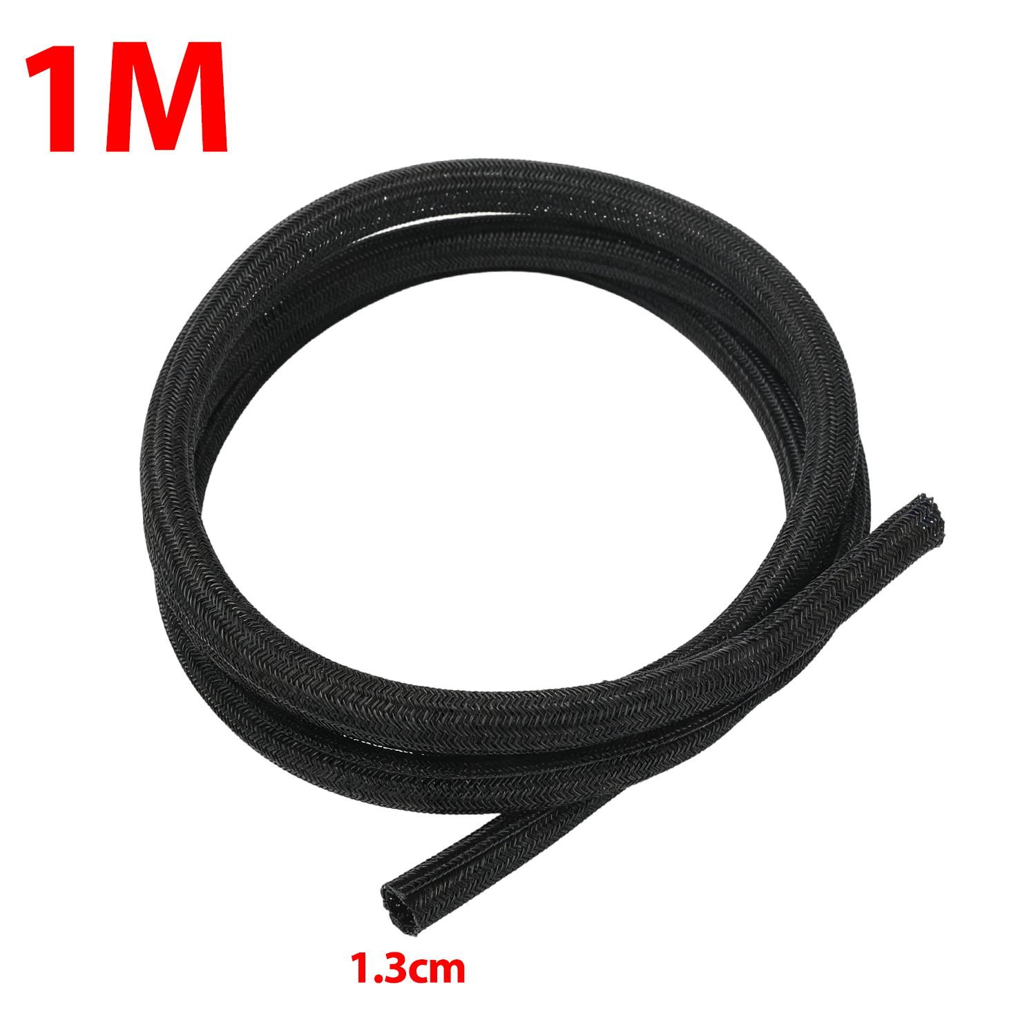 

1-5Pcs 13mm Cable Sleeve Wire Loom Tubing Split Sleeving Cord Protector For USB Cable PC Power Cord Audio Video Line Organizer 1Pcs