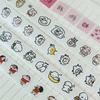 500Pcs/Roll Stickers Kawaii Hello Kitty Melody Kuromi Cinnamoroll Cartoon Kids Reward Stickers Gift Decoration Decals Toys