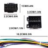 16P Male Plug ISO Female Connector Wiring Harness 16 Pin to ISO Cable Adapter Universal Accessories For Car Android Head Unit