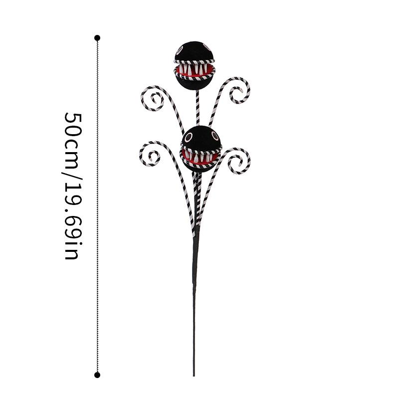 Halloween Decorations, DIY, Creative Horror Decorations, Man Eating Flower Cuttings and Bouquets, Home Party Decorations, Home Ornaments