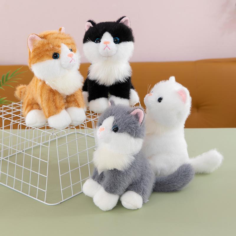 Adorable Kitten Plush Toy - Perfect Companion Gift for Kids