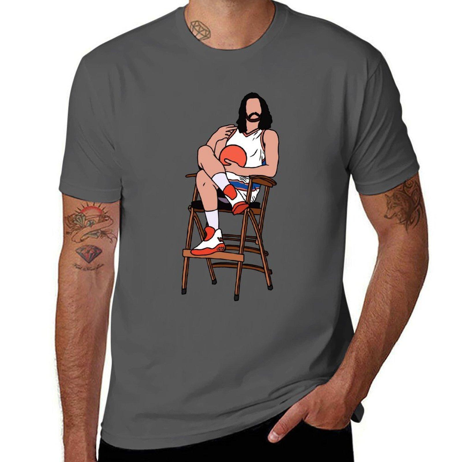 

Steven Adams Chillin T-Shirt black cotton t-shirt plain for man package t shirt man cotton T-Shirt 4XL