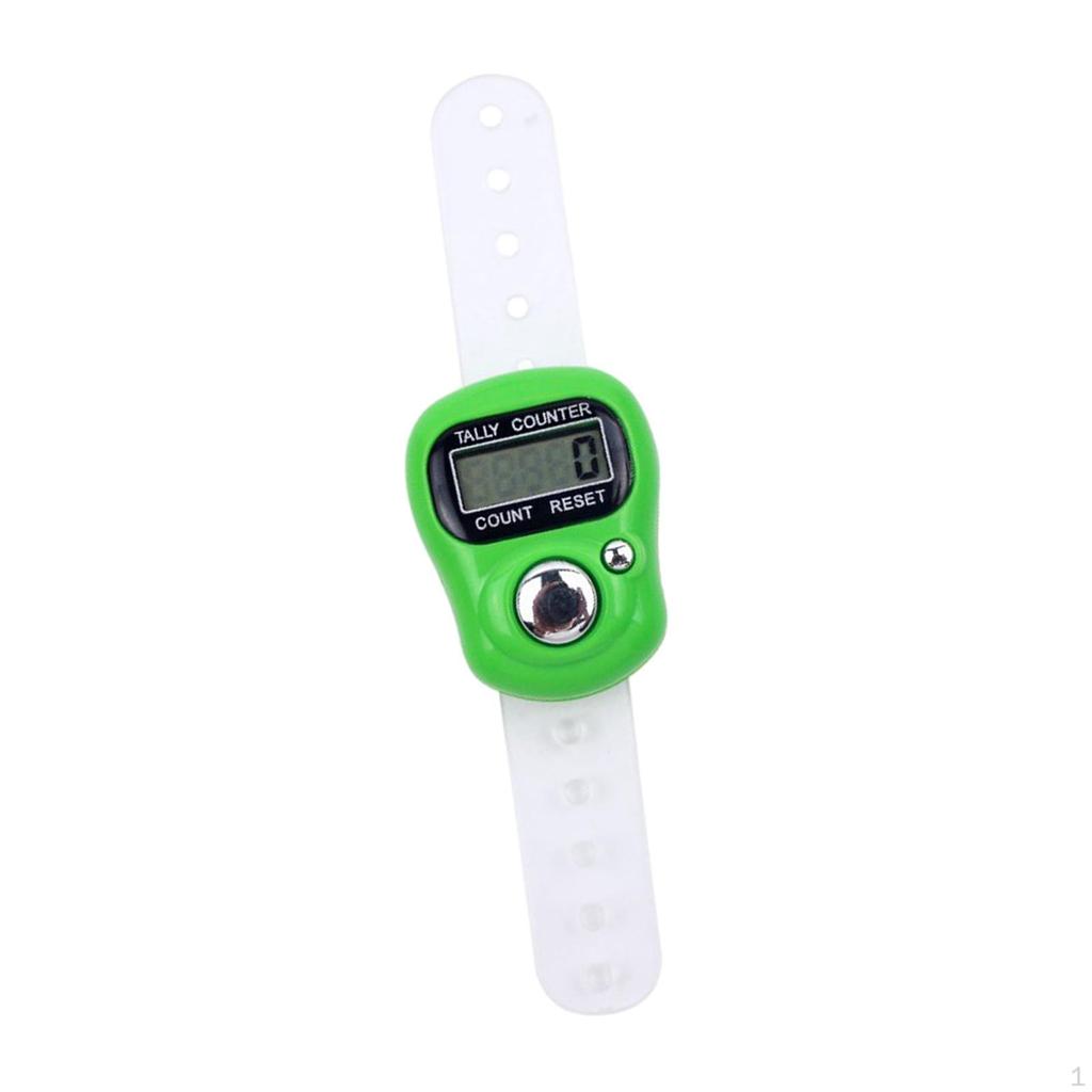 Elektronischer Fingerzähler Zähler, Klicker Rücksetzbar Handheld Hand für Waren