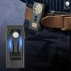 Bright 1000LM Magnetic Flashlight Double Light Sources USB C Rechargeable Work Light For Emergencies