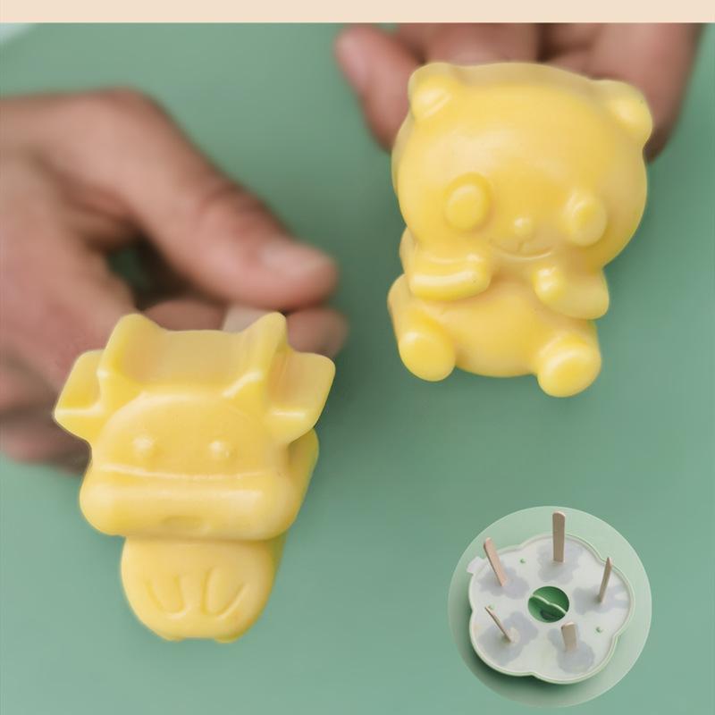 Silicone Cake Mold, Steam Rice Cake Mold, Cartoon Cake Mold, Can Be Steamed, Insert The Stick, Baby Food Molds