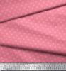 Soimoi Japan Crepe Satin Fabric Swimming Ring Small Printed Craft Fabric by the metre 42 Inch