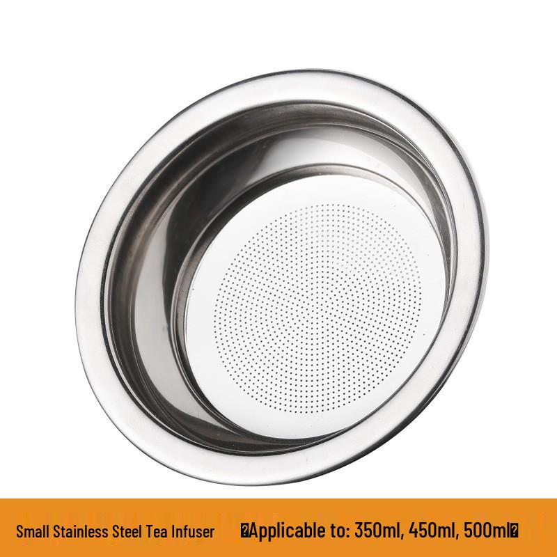 High-Temperature Resistant Square Glass Teapot with Stainless Steel Infuser