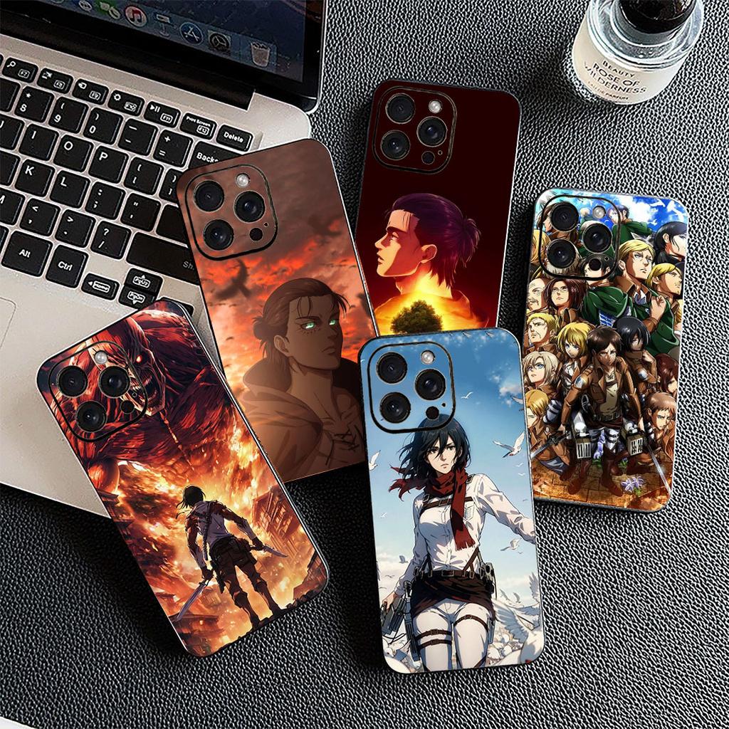 Cover for Xiaomi Poco C75 C65 C85 X7 X6 M8 F7 F8 Ultra F6 Pro Casing Phone Case Levi Cartoon Attack On Titan Eren Jaeger