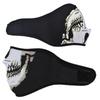 Punk Schedel Neopreen Halve Gezichtsmasker Ski Schaats Snowboard Motorfiets Bescherming