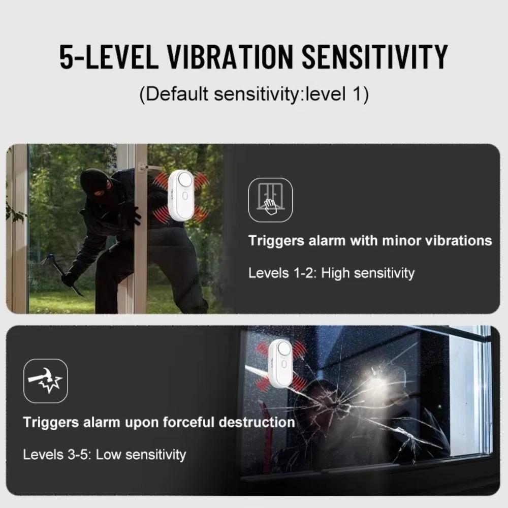 Multifunctional Door Window Alarm Wireless Closing Beep Reminder  for Home Anti-Theft/Doorbell