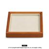 Small Solid Wood Jewelry Tray, Ring & Pendant Display Dish for Store Showcase