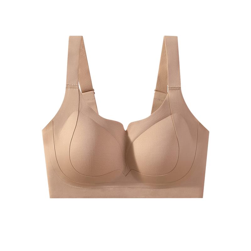 YOUKESHU Women s Seamless Wireless Minimizer Bra L