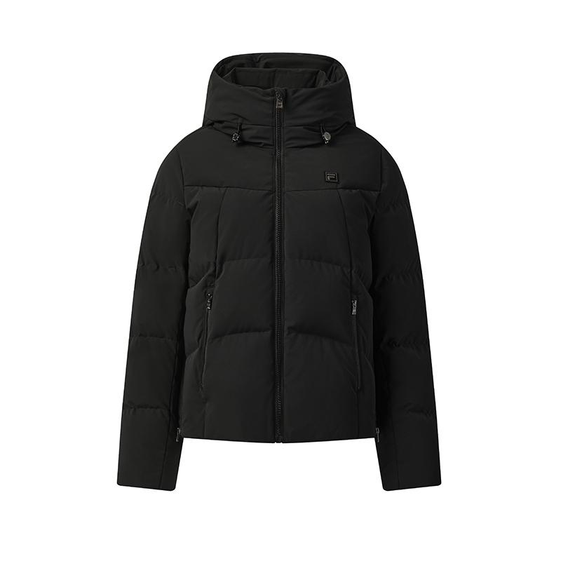 

Fila Белая Повседневная Классическая Теплая Мягкая Эластичная Пуховая Куртка с Капюшоном Женские Куртки F11W543906FBK L