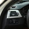 2Pcs Carbon Fiber Style Car Side Air Conditioning Vent Cover Trim Frame Stickers For BMW 3 Series F30 2013 2014 2015 2016-2018