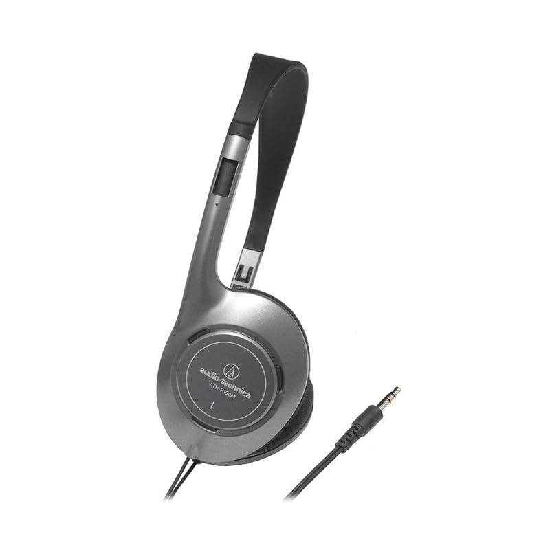 

audio technica ATH-P100M headphone wired 1.5m open type open type on ear gray