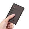 Bozton Paul Men's Ultra-Thin Genuine Leather Card and ID Wallet