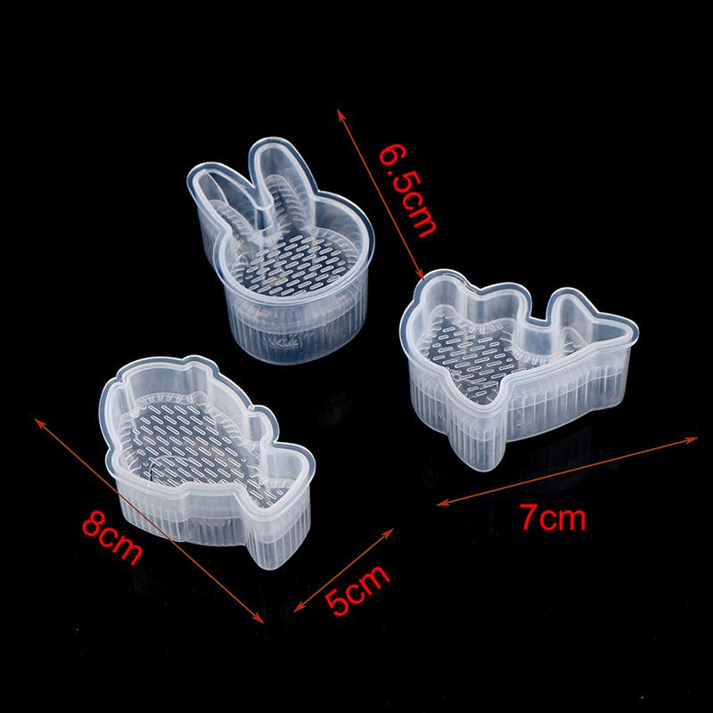 3Pcs/Set Cartoon Shape Rice Ball Mold Sushi Roll Bento Press Mold Diy Tools