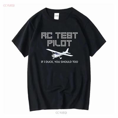 NOWY LIMITOWANY Samolot RC Pilot Testowy Zabawna Koszulka Hobby Radio Control z długim lub krótkim rękawem vintage Wypłukana Lekko