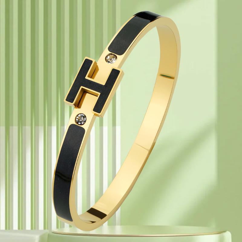 Bransoletka damska ze stali tytanowej: Luksusowa Bransoleta dla Pary ze Złota 18k, Biżuteria Nieblaknąca