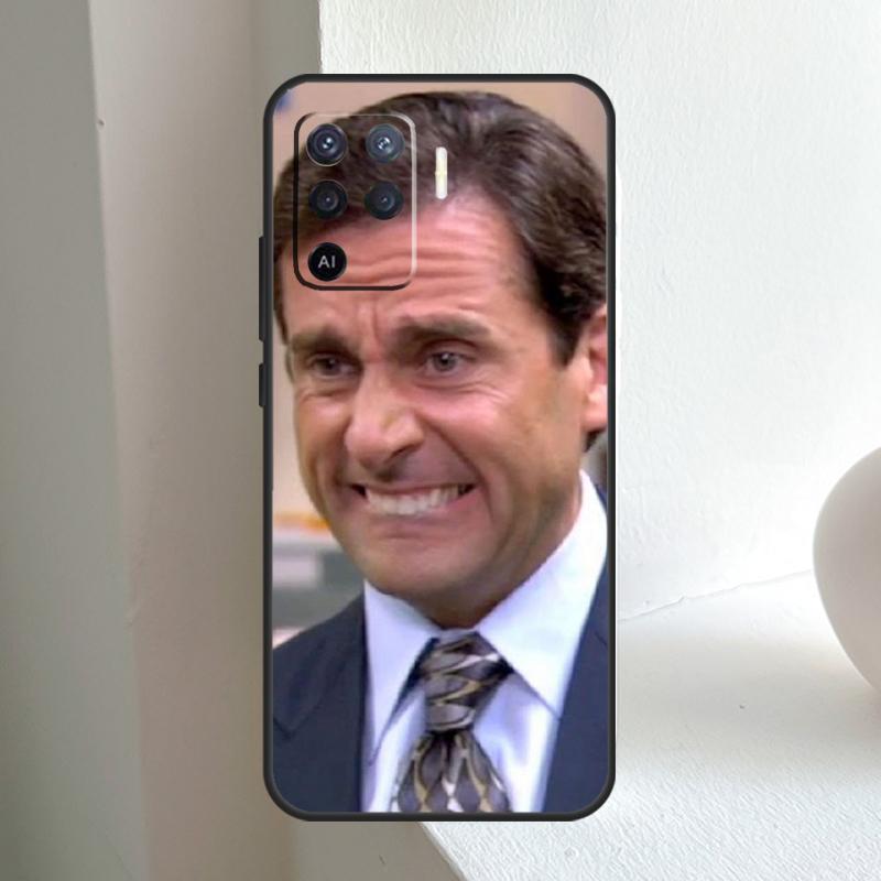 The Office Michael Scott For OPPO A74 A54 A94 A17 A57 A15 A16 A76 A96 A18 A38 A58 A78 A98 A40 A60 A80 A5 A6 Pro Case