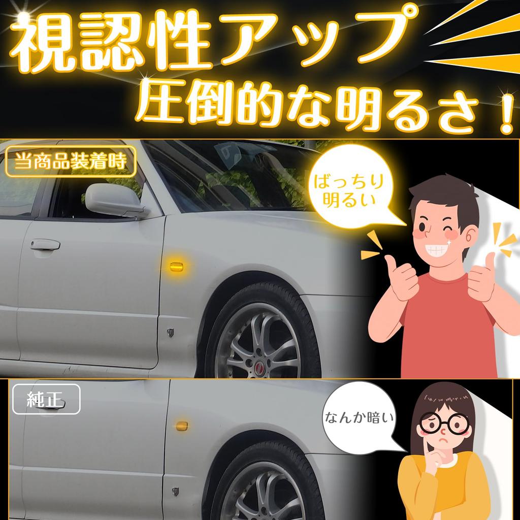 NEIFILES bnr34 LED Side Markers for Skyline Silvia Serena Stagea Sunny Stagea M35 Stage AM Primera Sedan Wagon P12 Bluebird Sylphy G10 Primera Camino