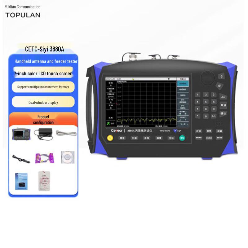 

TOPULAN 3680A Тестер кабелю живлення антени