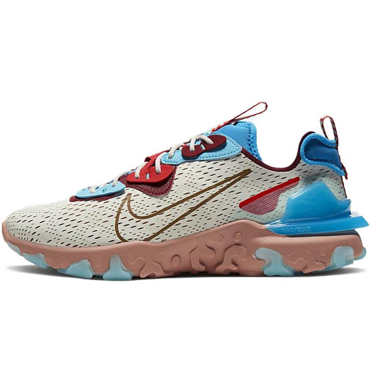 

Новые Nike React Vision Светлая кость Терра румяна Фото-синий CD4373-001 44