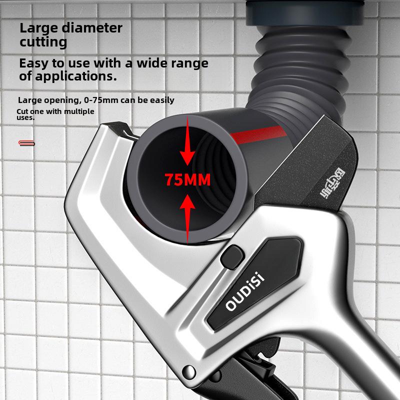 Otis Heavy-Duty PVC and PPR Pipe Cutter - Professional Hot Melt Machine for Quick PE Pipe Cutting